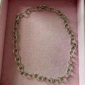 Elegant Silver Chain Necklace